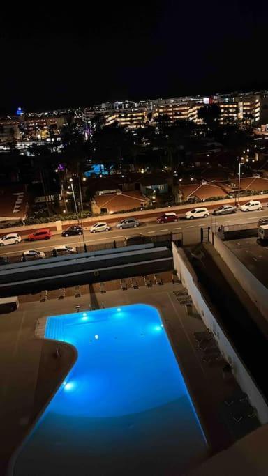 Traumhafte Wohnung Mit Panoramablick Und Pool Playa del Ingles  Exterior foto